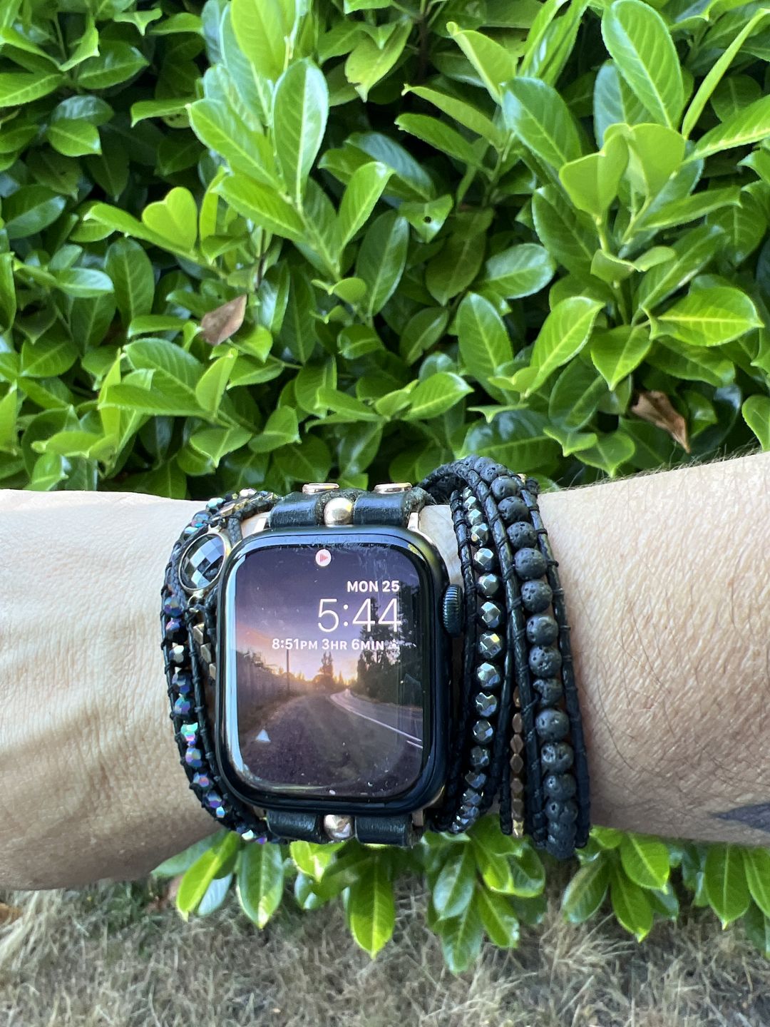 Customer photo review of Eclipse Dark Moon Bracelet