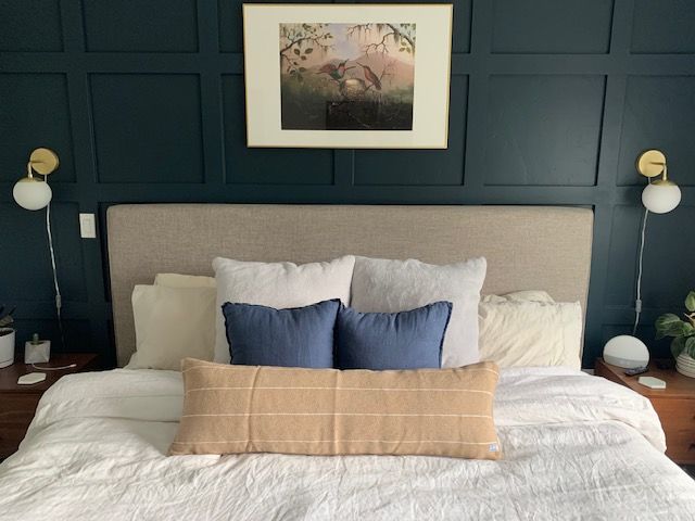 Customer photo review of Wren in Moss - 12x20" | 12x26" | 12x40"