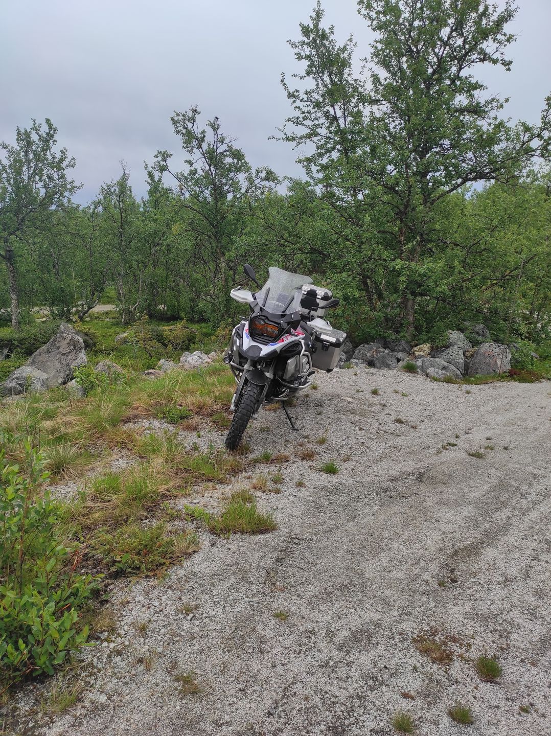 Customer photo review of Side Stand Foot Extension BMW R1200 GS Adventure / BMW R1250 GS Adventure