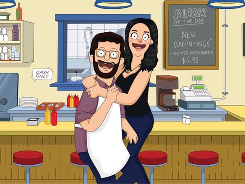 Customer photo review of Personalized Bob’s Burgers Custom Portrait