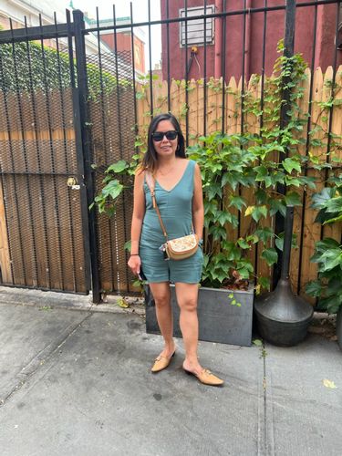 Customer photo review of Vinia Hardin Fanny Pack