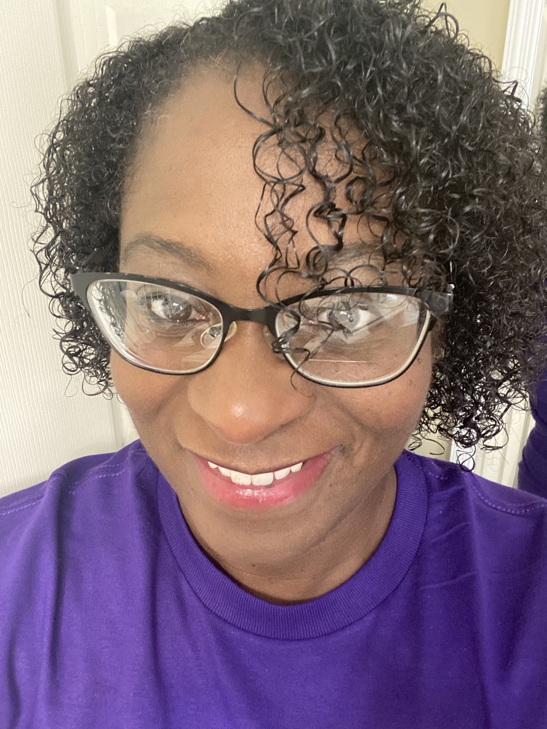 Customer photo review of Curl Elixir Flaxseed Gel