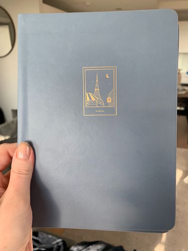 Customer photo review of Tsuki ‘Tokyo’ Limited Edition Bullet Journal ☾