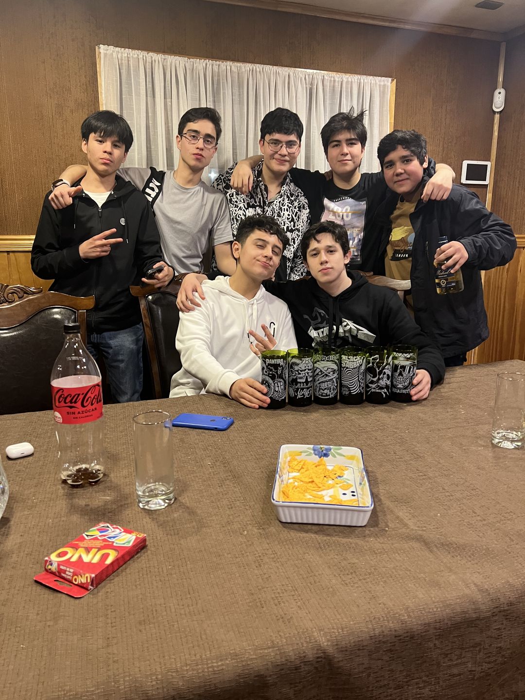Customer photo review of Juego de 6 Vasos Metaleros