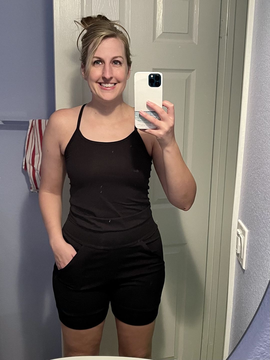 Customer photo review of Short Yoga Jumpsuit