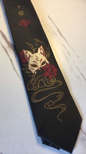 Customer photo review of Harajuku Style Fox Necktie