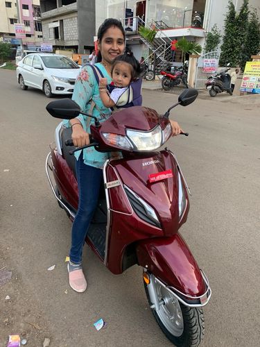 Customer photo review of Sky Blue Jeans Top