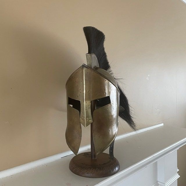 Customer photo review of The Great Spartan king Leonidas Helmet