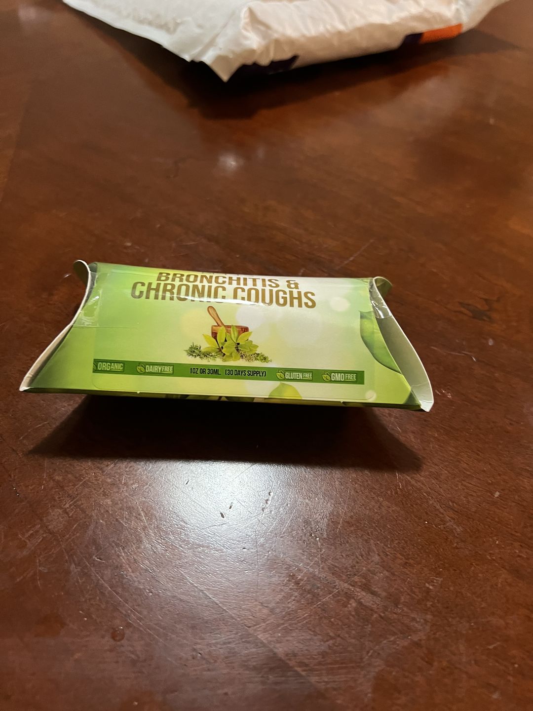 Customer photo review of Bronchitis & Chronic Coughs BM13 - Homeopathic Remedy for Acute & Chronic Cough, Whooping Cough, Chest Discomfort, Non-Drowsy, Safe for All Ages, 30ml