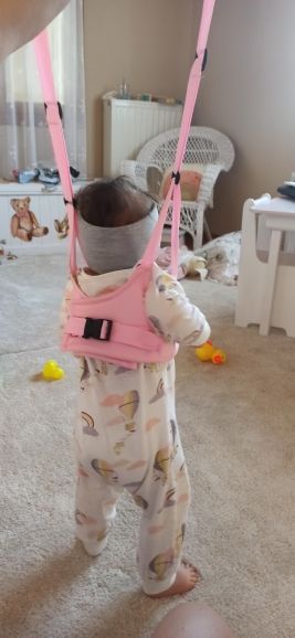Customer photo review of Harnais d'apprentissage marche - Passion Bébé