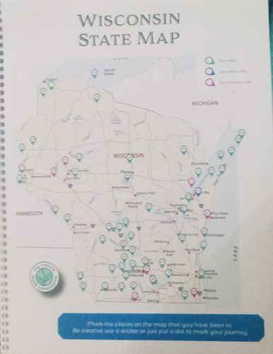 Customer photo review of Wisconsin State Parks - Adventure Planning Journal