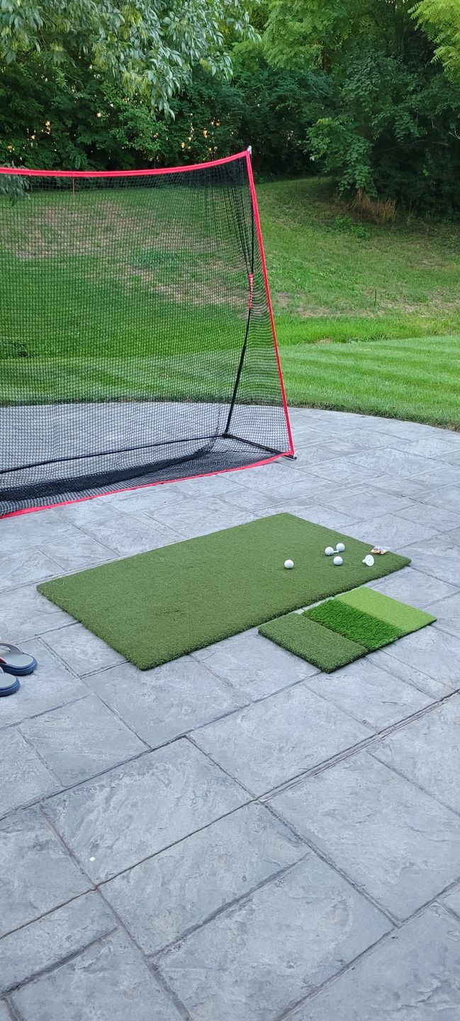 Customer photo review of Golf Net Pro 10x7 ft | Portable Golf Driving & Hitting Net