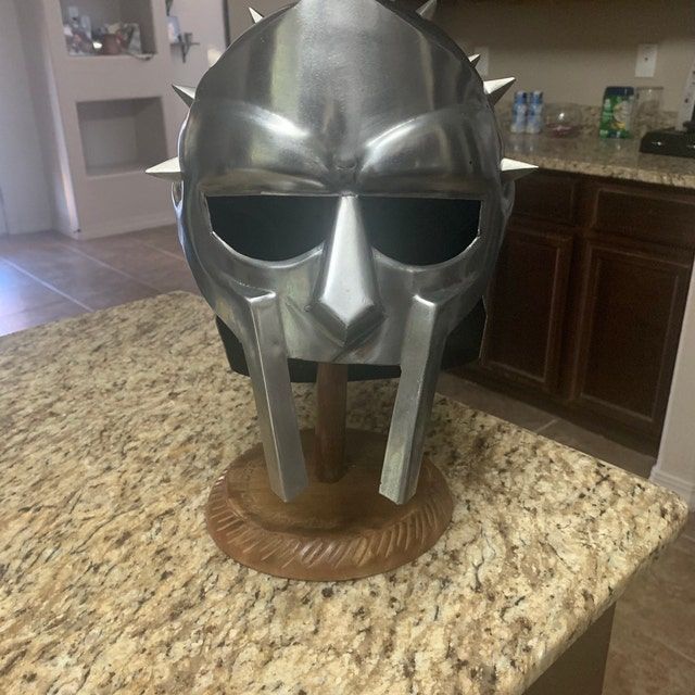 Customer photo review of Handcrafted Roman Legion Gladiator Helmet