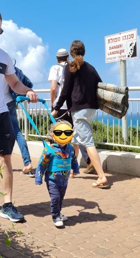 Customer photo review of Harnais d'apprentissage marche - Passion Bébé