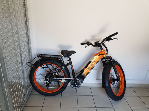 Customer photo review of Lankeleisi MG600 Plus 1000W 26" Electric Fat Bike 40km/h 150km 20Ah Samsung Battery [ Pre-order ]