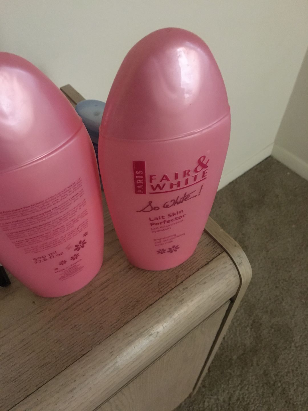 Customer photo review of Fair & White So White Skin Perfector Body Lotion- 500ml / 17.6 oz