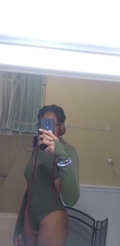 Customer photo review of Luna Long Sleeve Swimwear