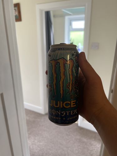 Customer photo review of *RARE* Monster Juice Aussie Style Lemonade - 16fl.oz (473ml)