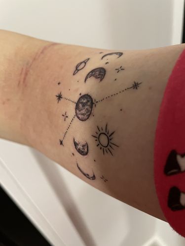Customer photo review of TattooNumbx Numbing Cream