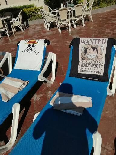 Customer photo review of Playera Pijama One Piece Recompensa Luffy