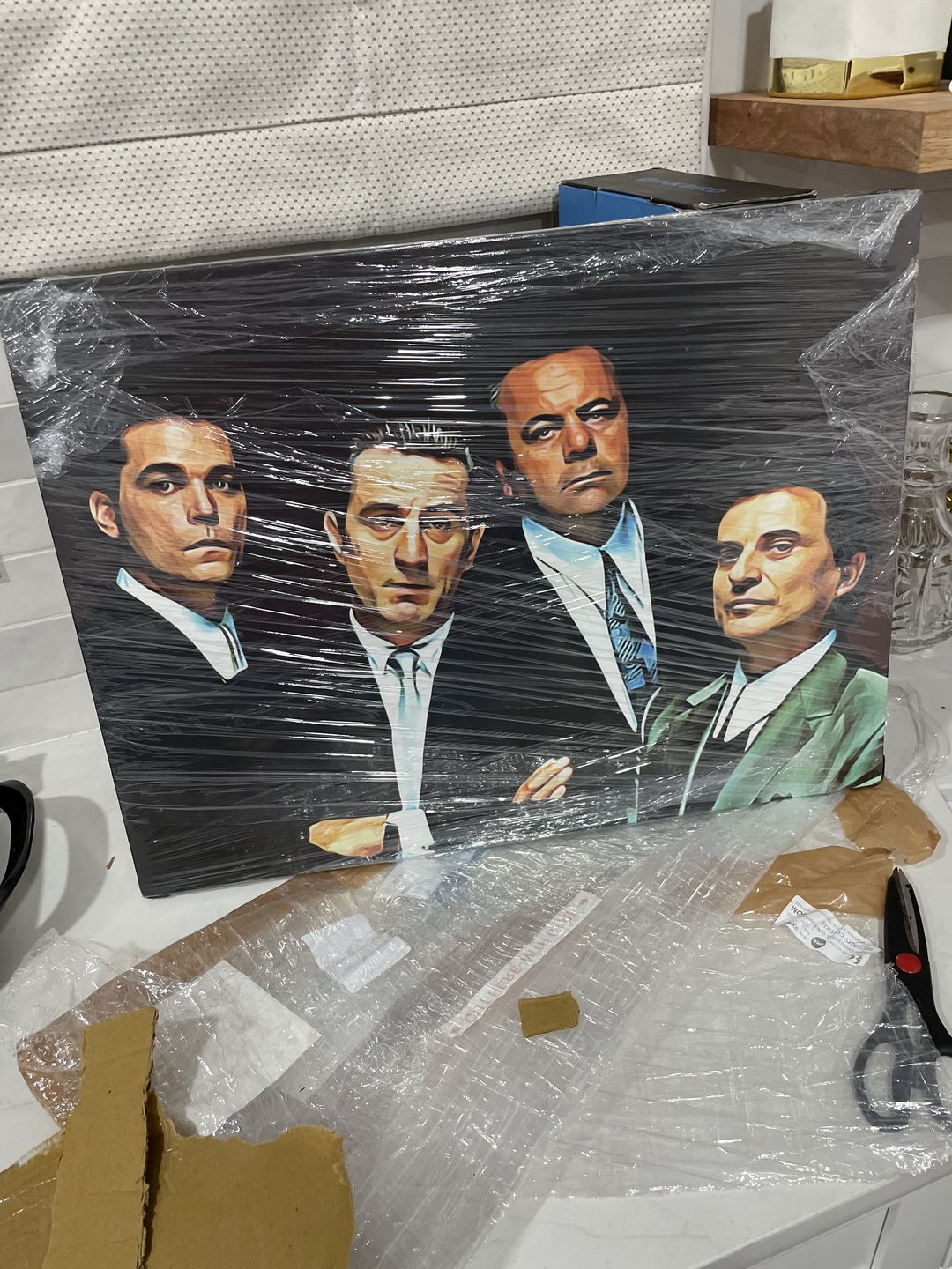 Customer photo review of Goodfellas Wall Art