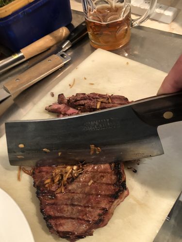 Customer photo review of Acuto - Handmade Chef Knife