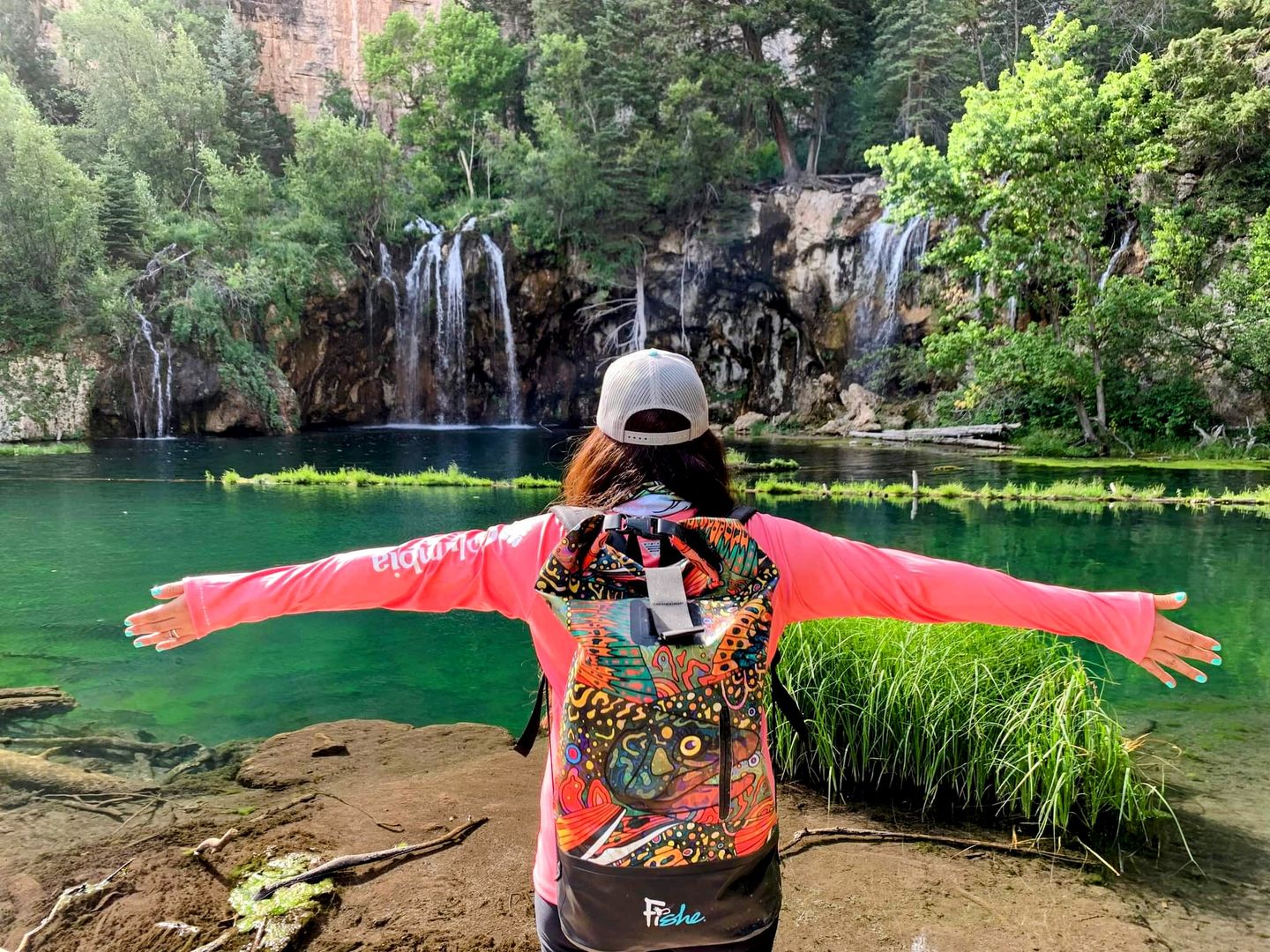 Customer photo review of Brookie Backpack Dry Bag