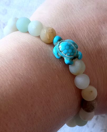 Customer photo review of "Turtle" tracking bracelet