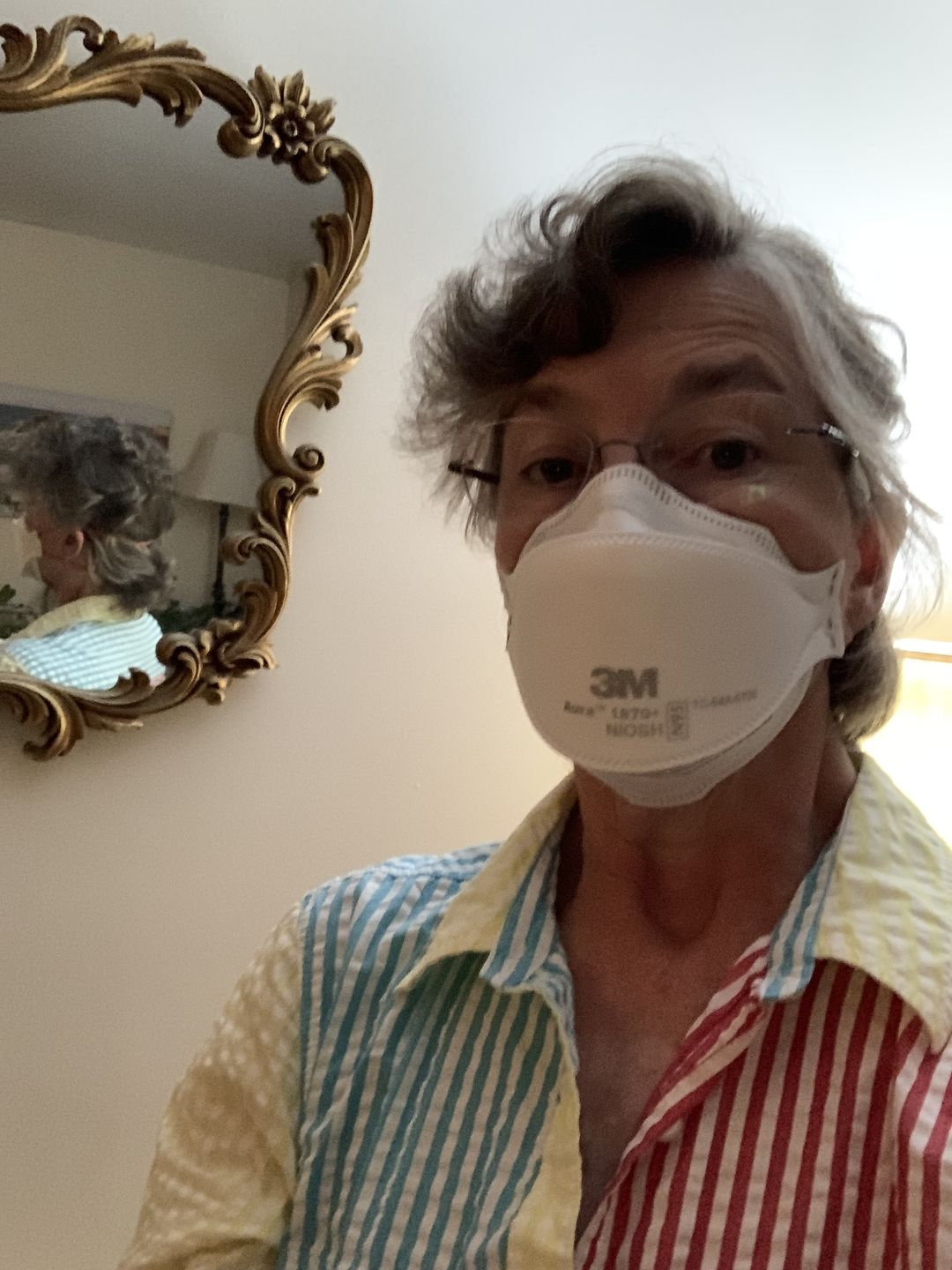 Customer photo review of 3M N95 Aura™ Respirator and Surgical Mask 1870+ Made in Canada