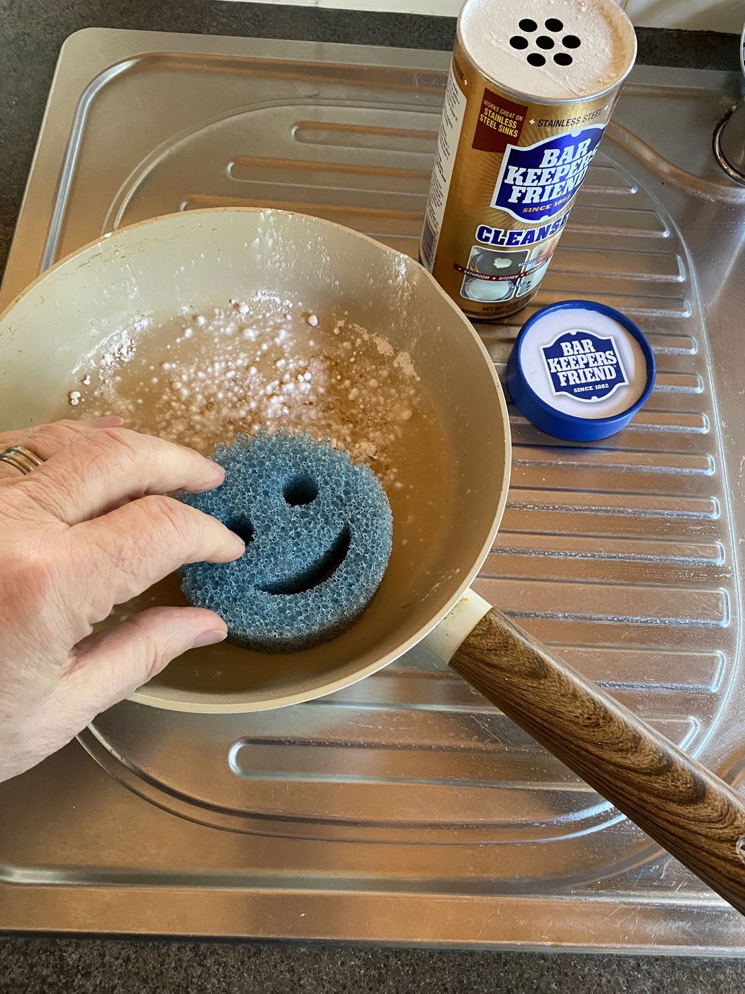 Customer photo review of Scrub Daddy Colours