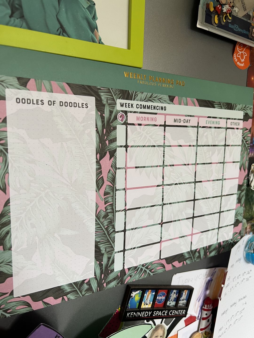 Customer photo review of A4 - Yearly Planning Pad - Botanical
