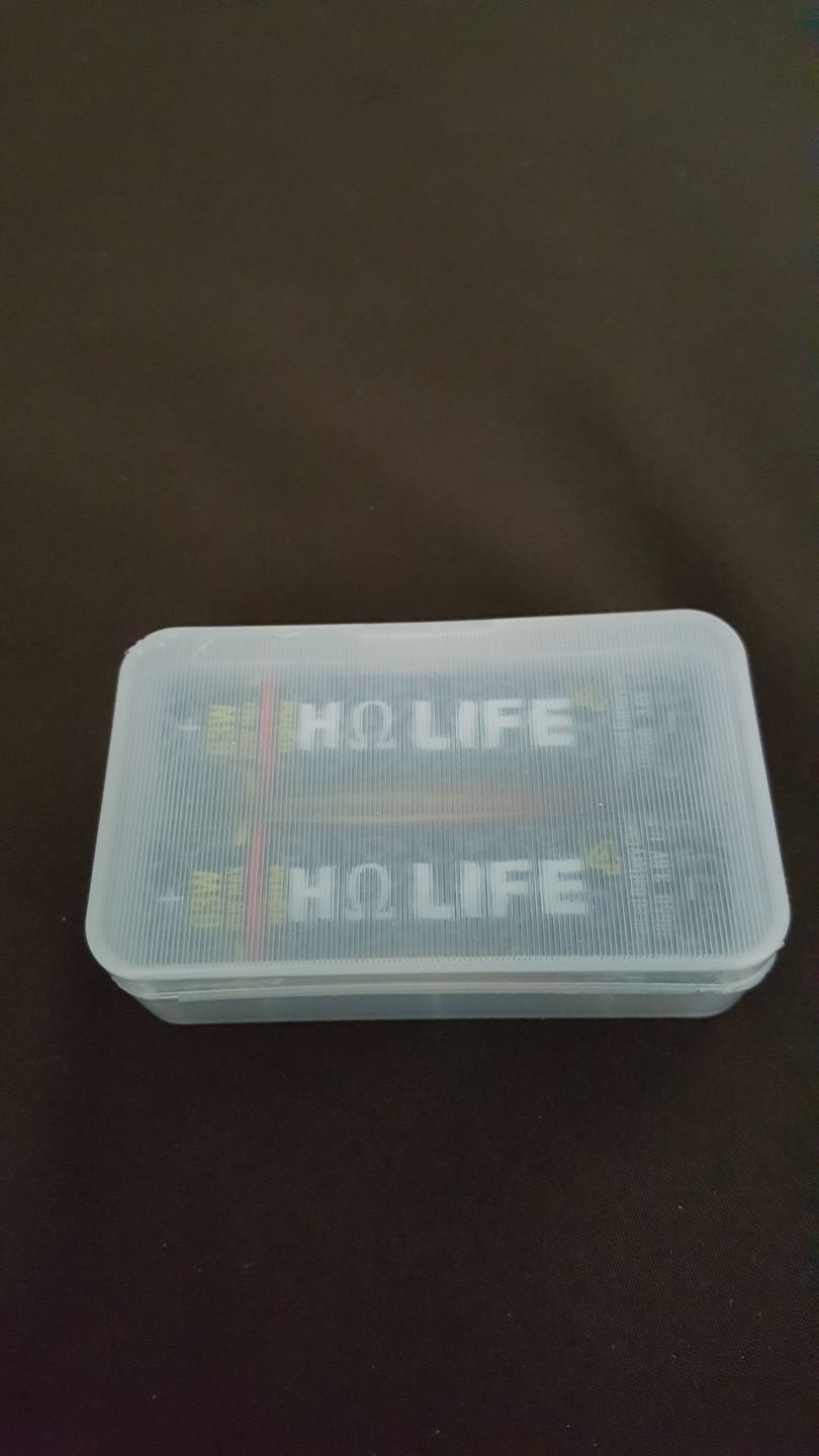 Customer photo review of 18650 Battery Heavy Duty Protective Case 2x 18650
