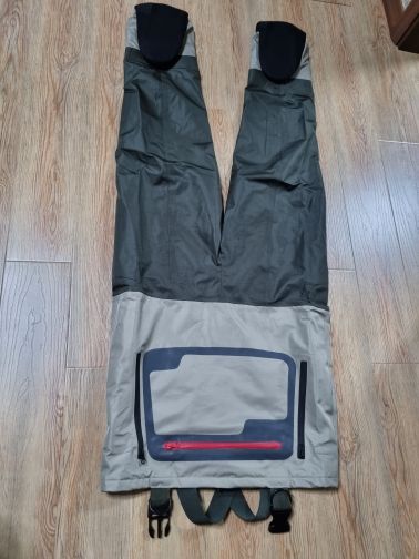 Customer photo review of Kylebooker Waterproof Breathable Stockingfoot Chest Fishing Hunting Waders KB004