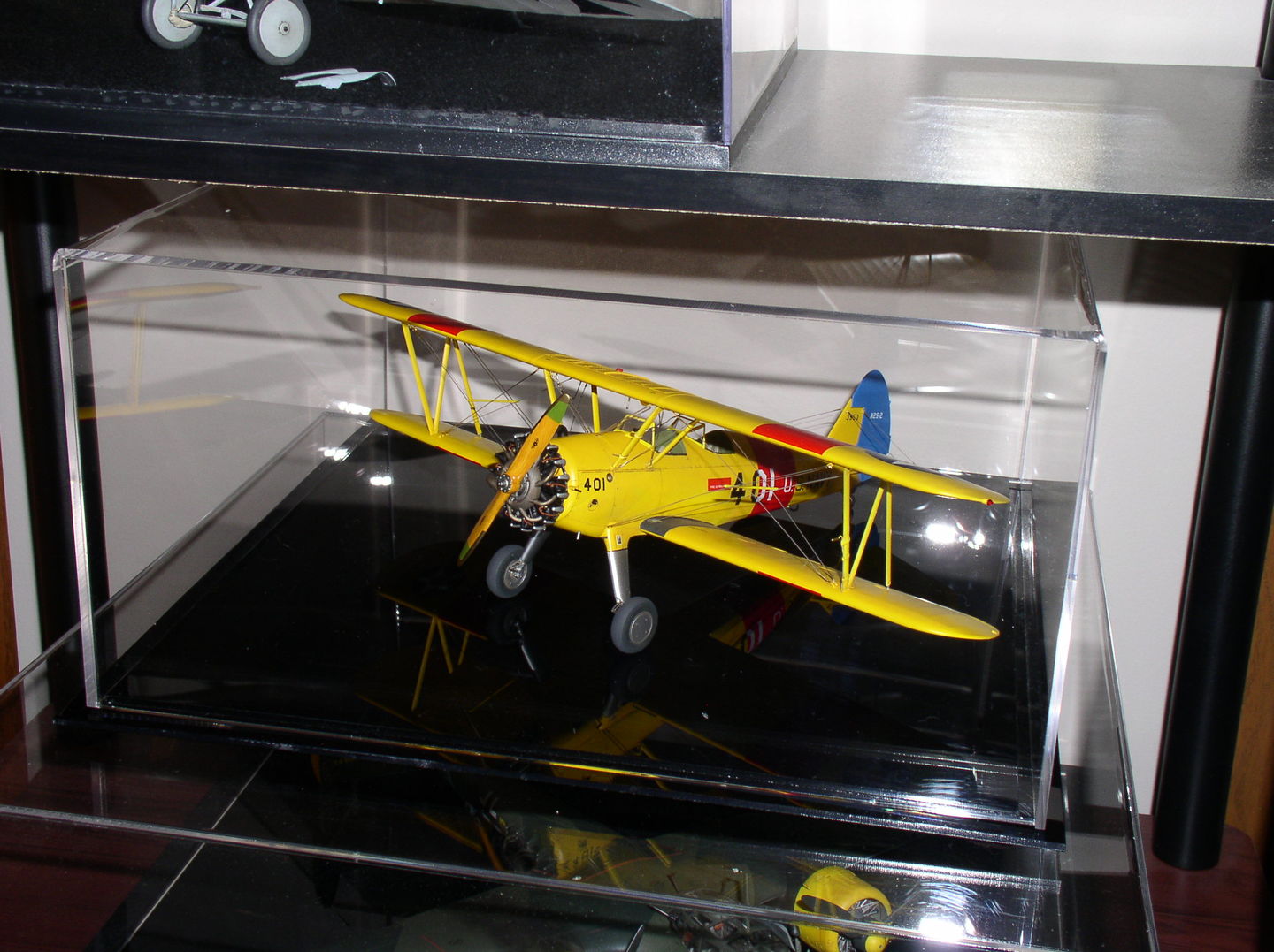 Customer photo review of Versatile Acrylic Display Cases with Double Sheet Base