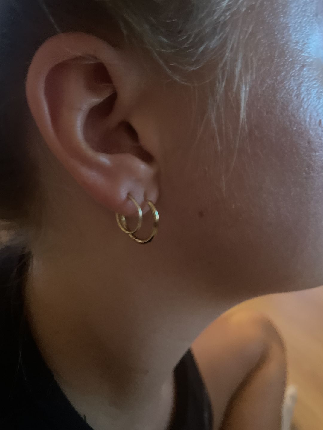 Customer photo review of Essential Earrings Small