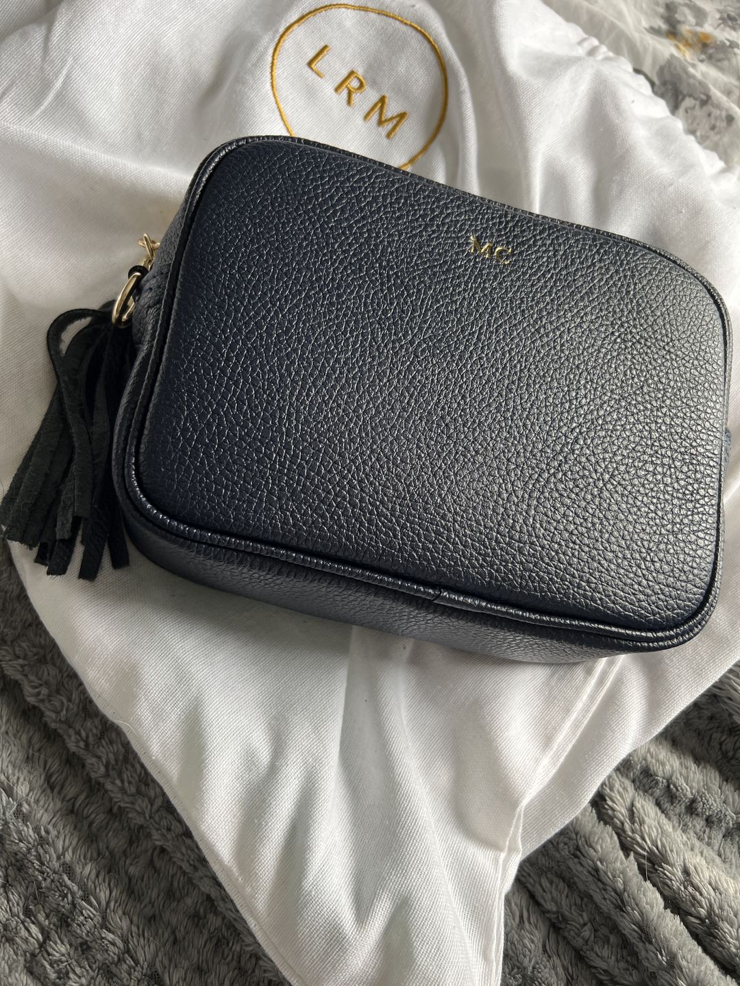 Customer photo review of Leather Lady Cross Body Bag