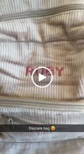 Customer video review of Corduroy Backpack - Camel