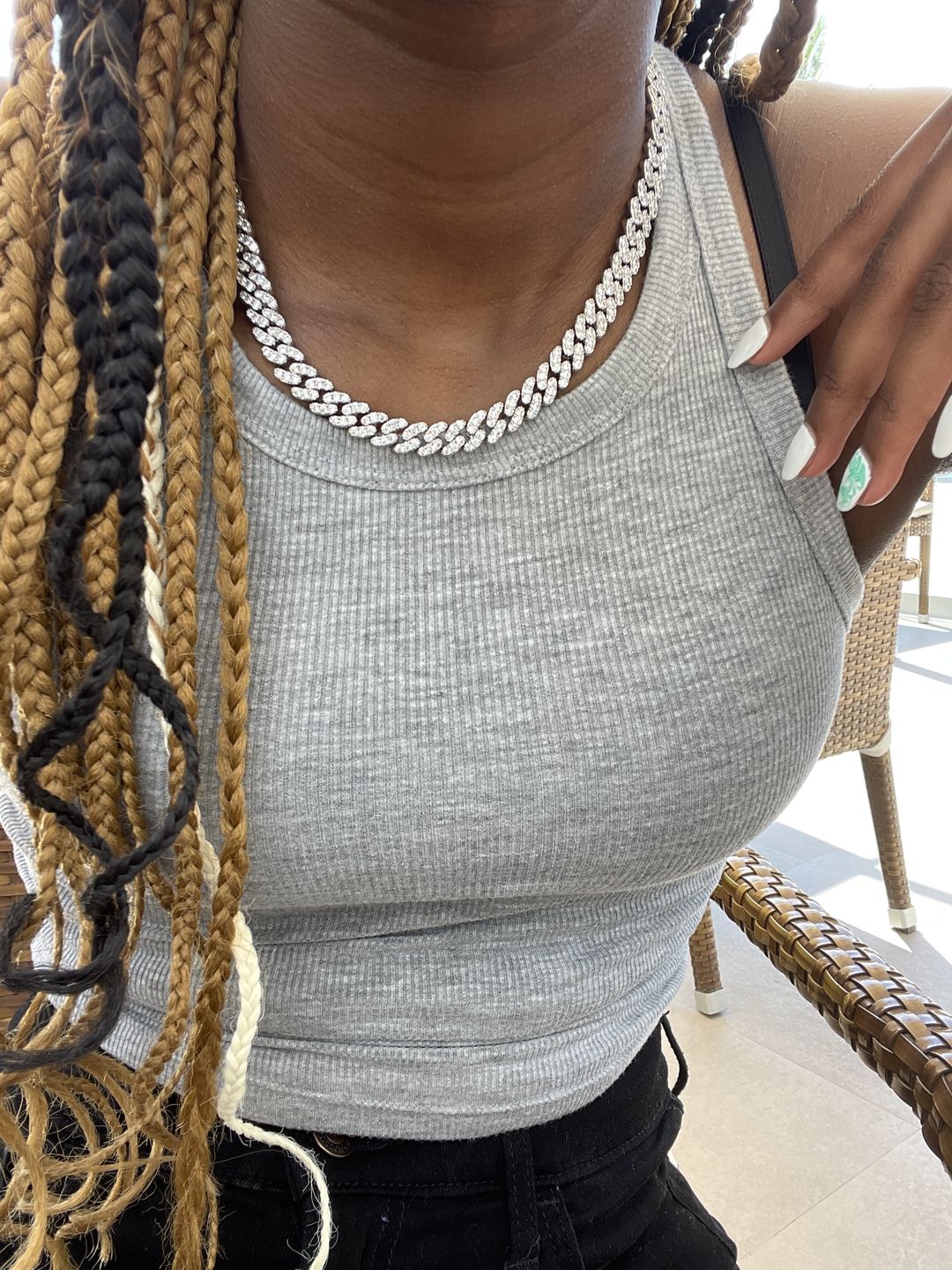 Customer photo review of Havana Necklace