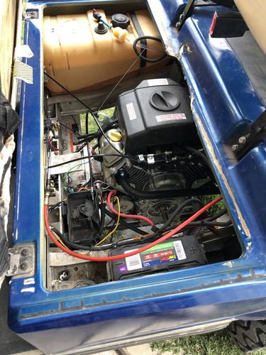 Customer photo review of Predator 22hp Installation Kit for 1998-2014 Club Car DS