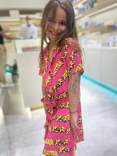 Customer photo review of Abito Roar Fucsia