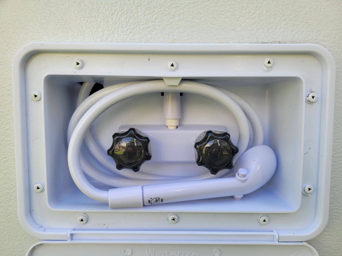 Customer photo review of White Expansion Rivet