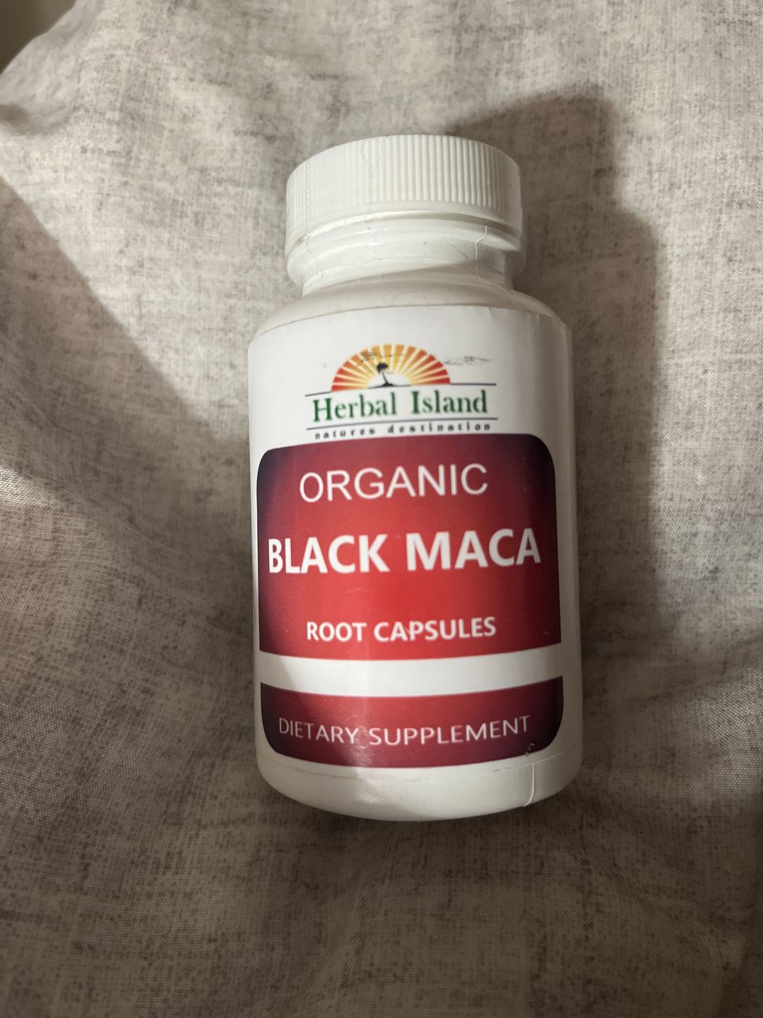Customer photo review of Black Maca Root Capsules