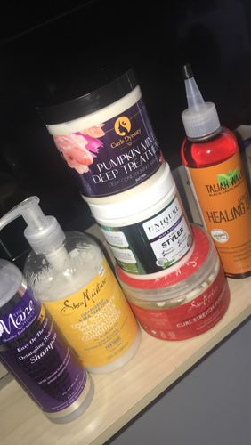 Customer photo review of UNIQURL Aloe and Coconut 4 in 1 Styler