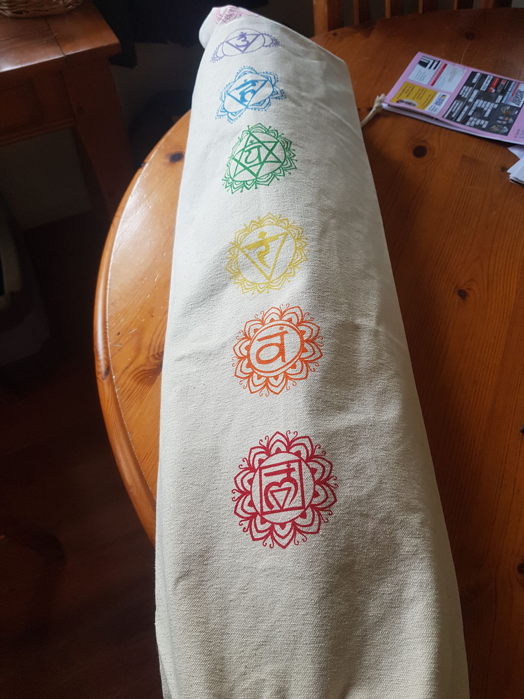Customer photo review of Cotton Yoga Mat Bag