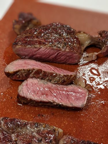 Customer photo review of Piedmontese Ribeye