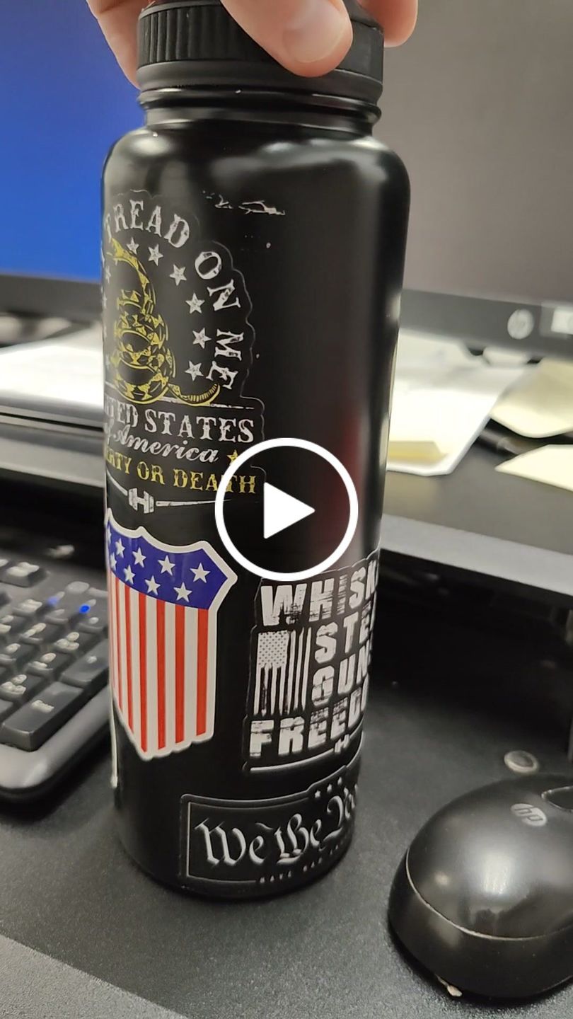 Customer video review of Whiskey Steak Freedom Decal
