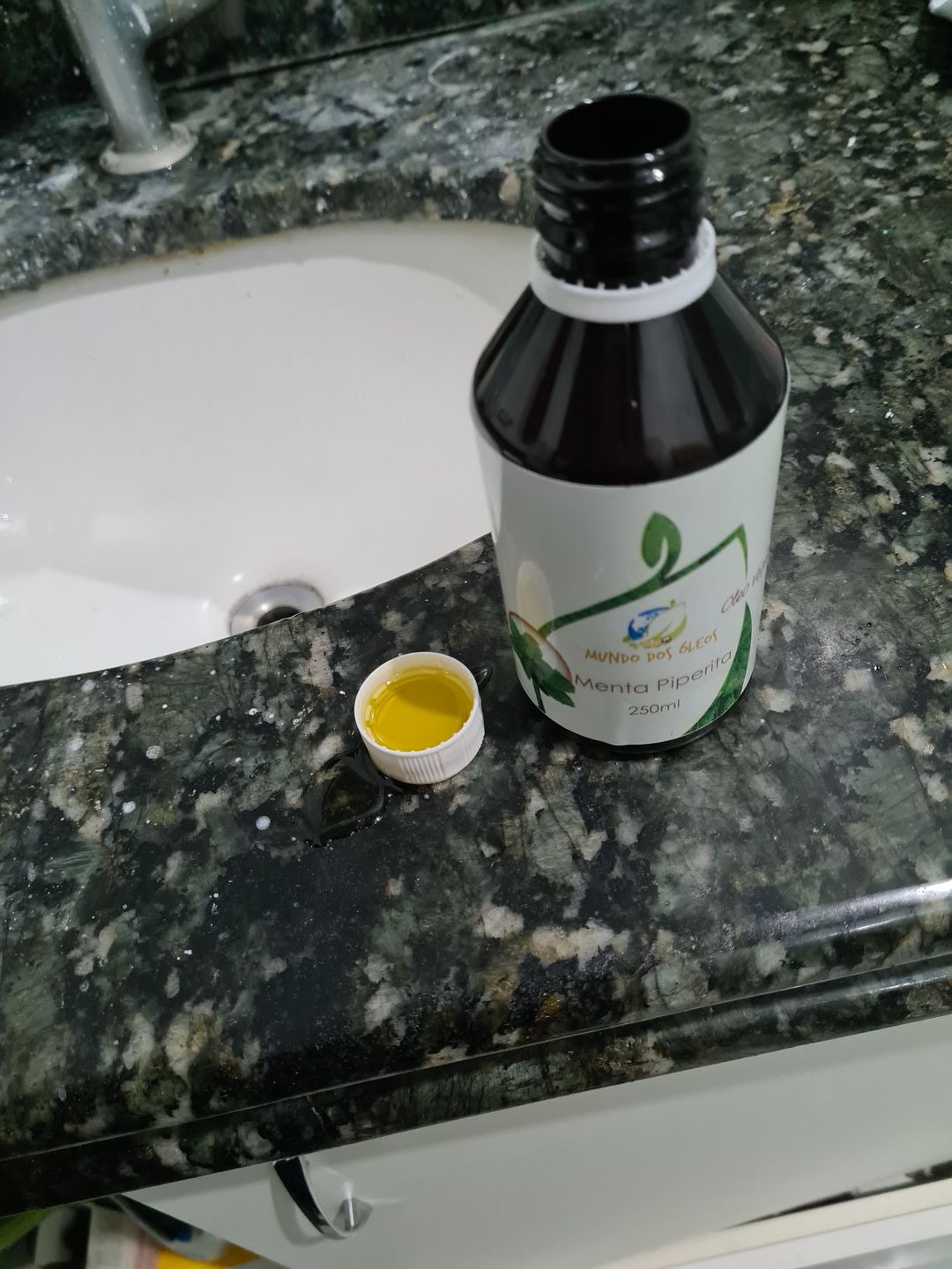 Customer photo review of Óleo de Menta Piperita