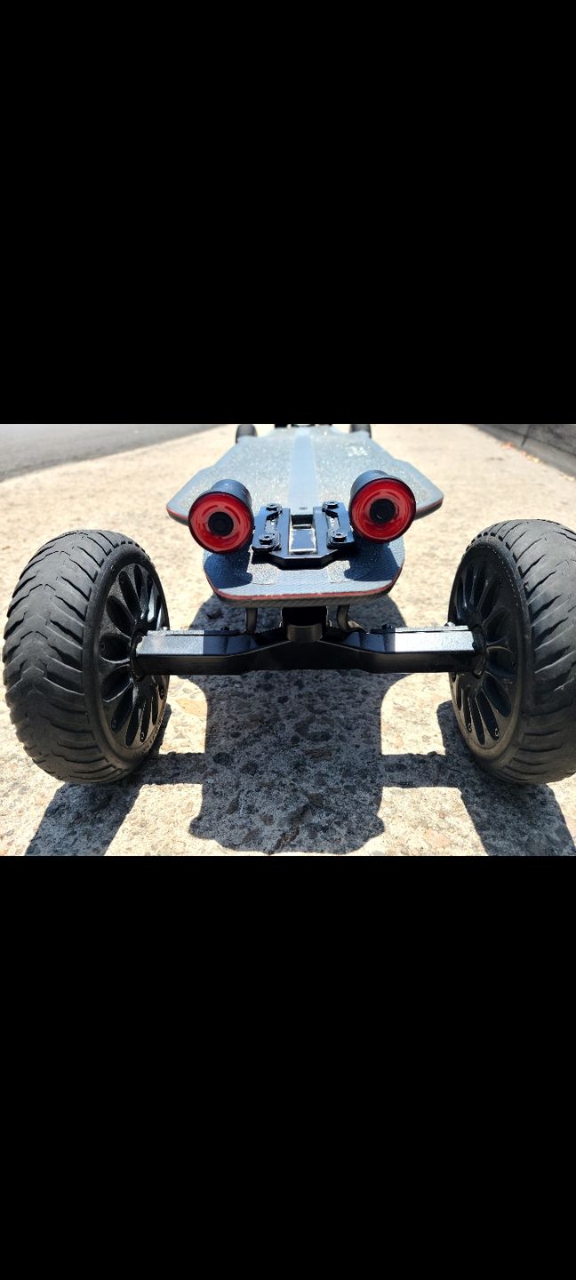Customer photo review of Backfire Front Lights and Tail lights for Electric Longboard