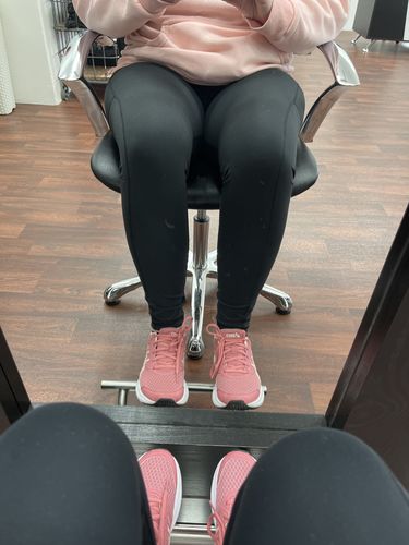 Customer photo review of Desire Full Length Pocket Leggings