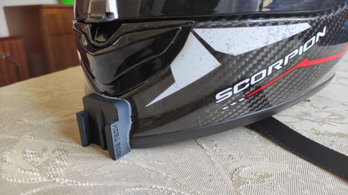 Customer photo review of Scorpion EXO-1400 Camera Mount